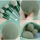 Kit 13 Peças Pincéis de Maquiagem Contorno Kabuki Profissional