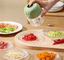 Triturador de Alimentos Elétrico 250ml – Mini Processador sem Fio para Temperos e Legumes