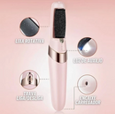 Lixador de Calos e Esfoliador de Pés Elétrico Portátil – Pedicure USB/Pilha